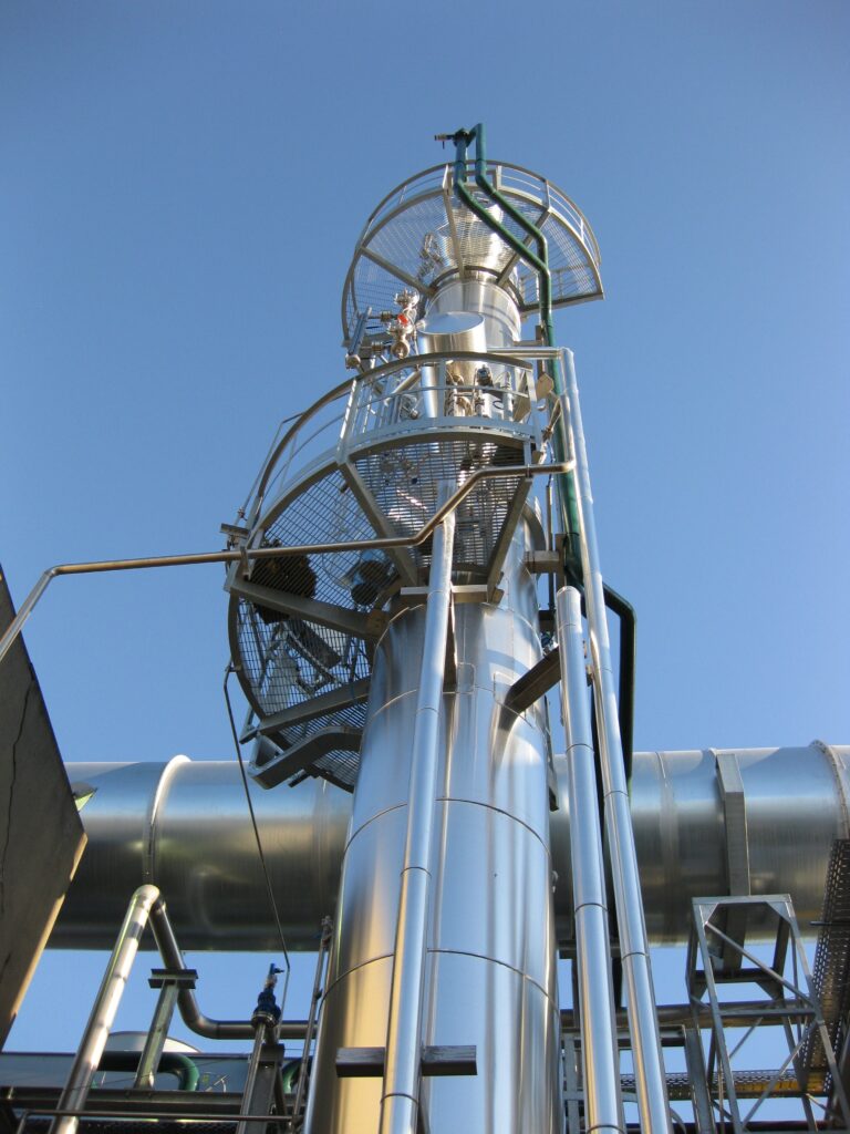 COLONNA DISTILLAZIONE SOLVENTI